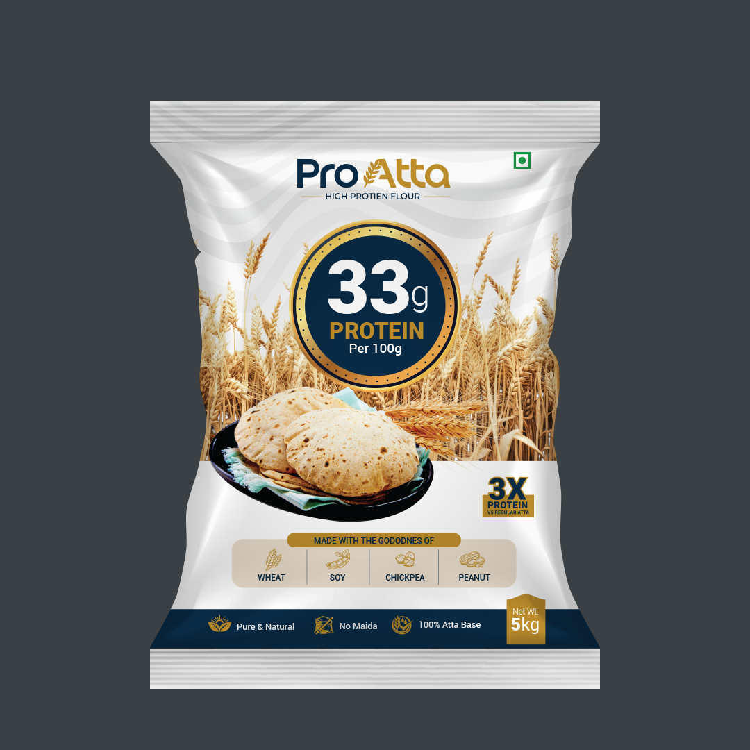 Proatta High Protein Atta | 15G Protein in Every Roti